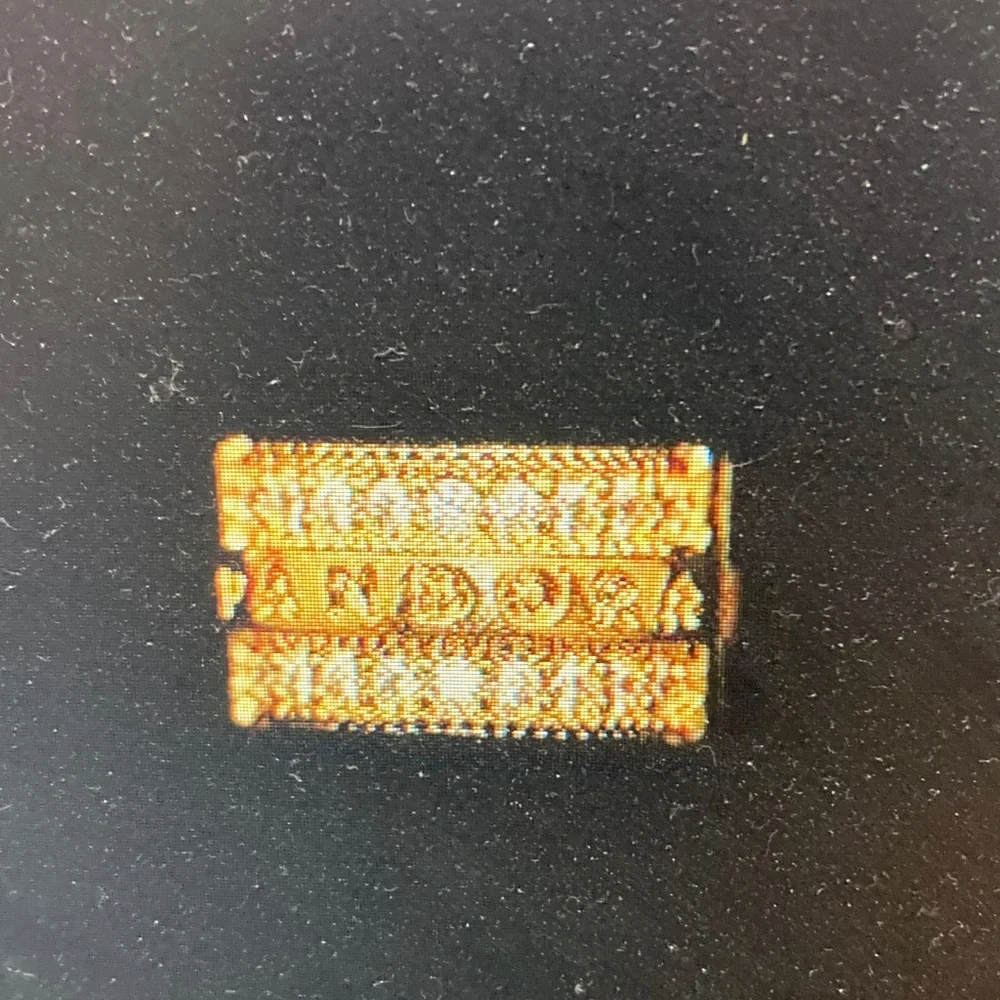 Pandora Gold and Silver Bracelet Charm